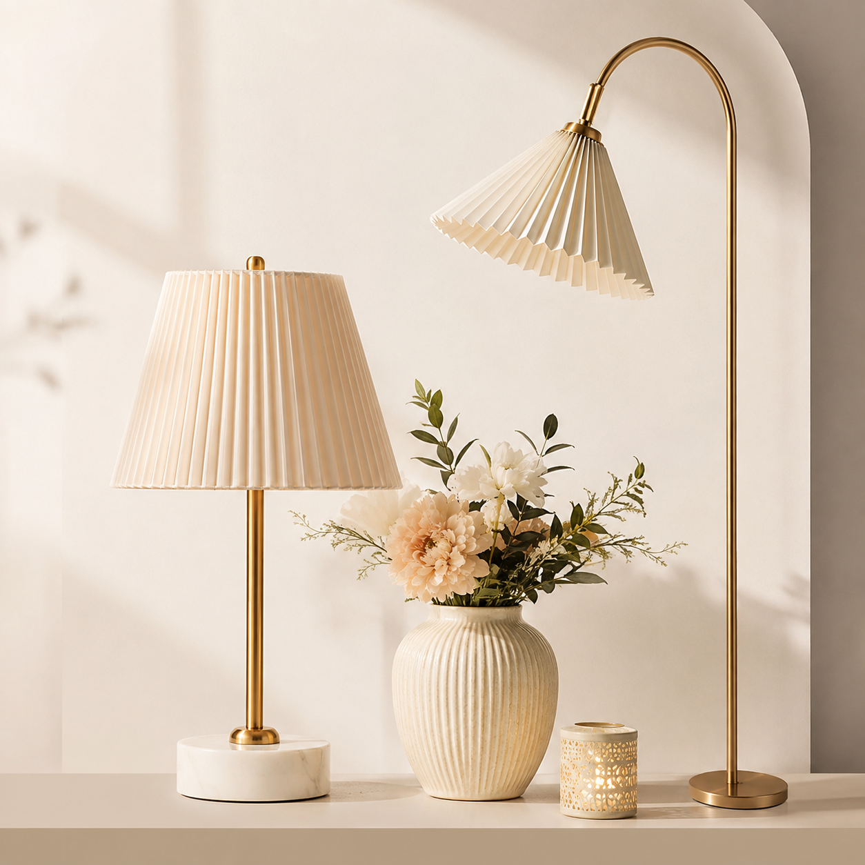 TABLE LAMPS & FLORAL LAMPS