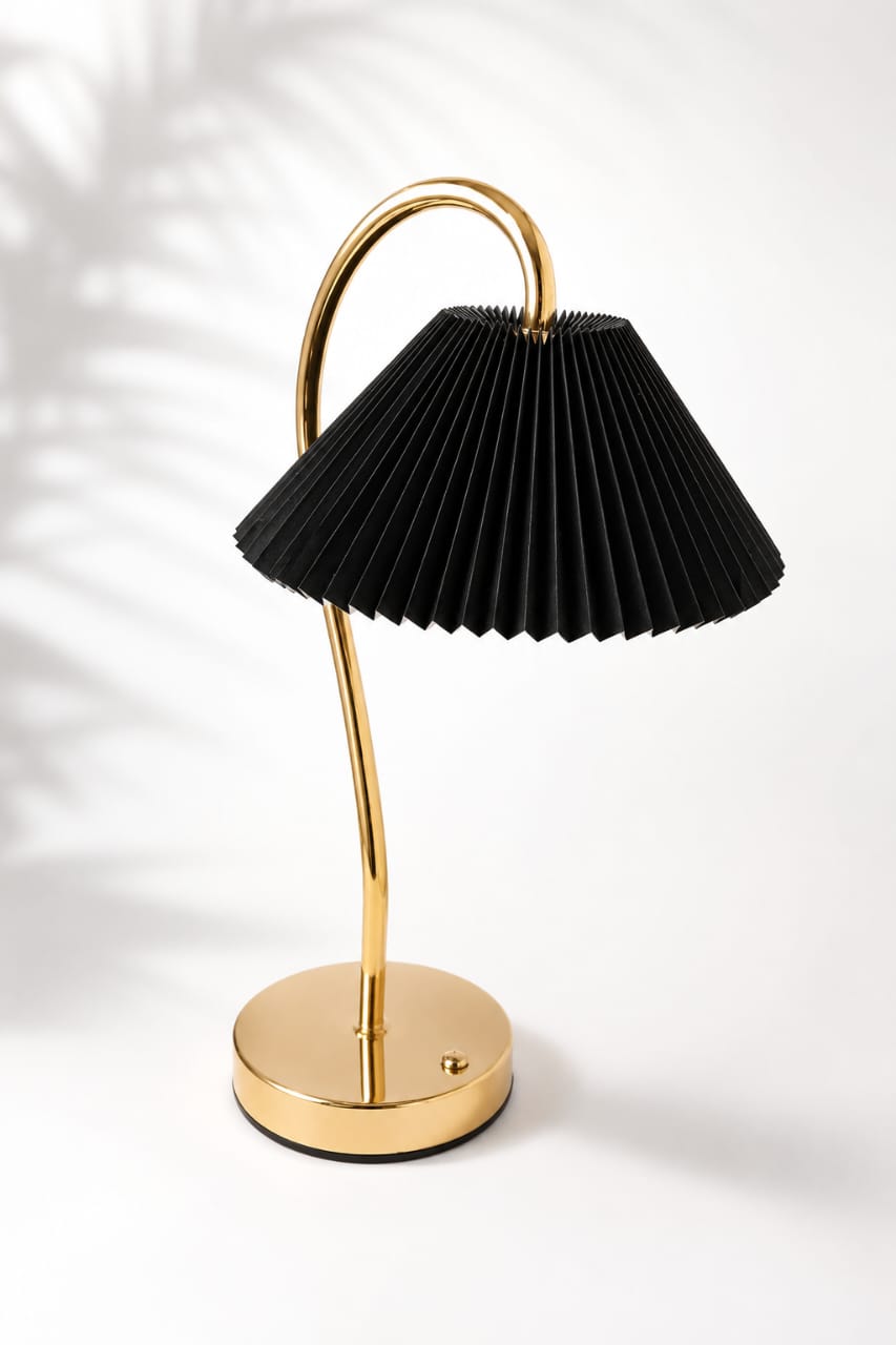 Luxe Pleated Table Lamp