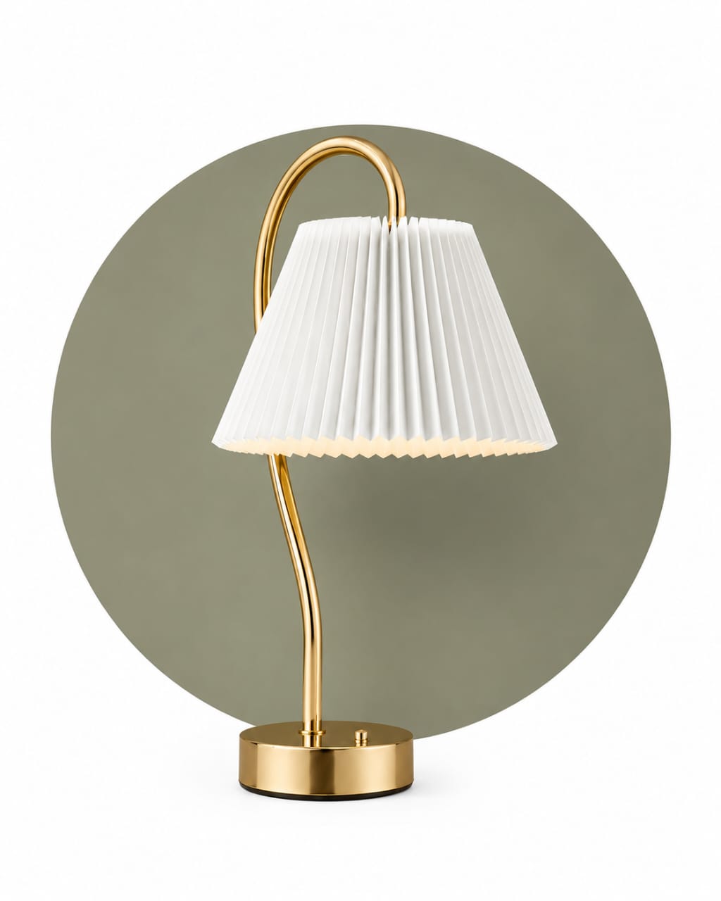 Luxe Pleated Table Lamp