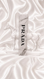 Elegant White Standing Horse Statue — Luxury Display