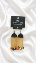Traditional Black Jhumaka Earrings