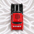 Red & Black Vintage Car Bluetooth Speaker | Metal Showpiece