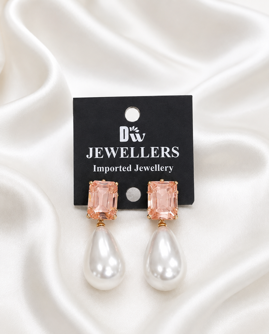 Pearl & Crystal Drop Earrings – 3 Elegant Variants