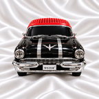Red & Black Vintage Car Bluetooth Speaker | Metal Showpiece
