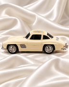 Cream Vintage Car Bluetooth Speaker | Metal Showpiece
