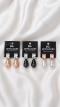 Pearl & Crystal Drop Earrings – 3 Elegant Variants