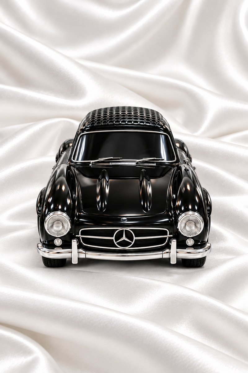 Black Vintage Car Bluetooth Speaker | Metal Showpiece