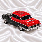 Red & Black Vintage Car Bluetooth Speaker | Metal Showpiece